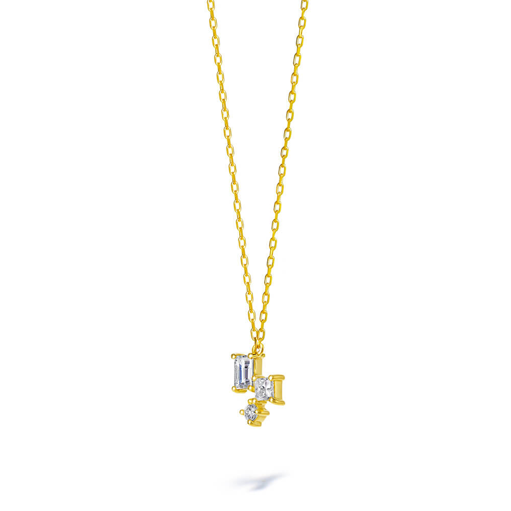 モザイクソラナ ネックレス AK2045010100 斜め画像